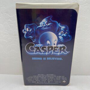 Vintage Casper VHS Tape Plastic Clamshell Case Bill Pullman Ricci Family film